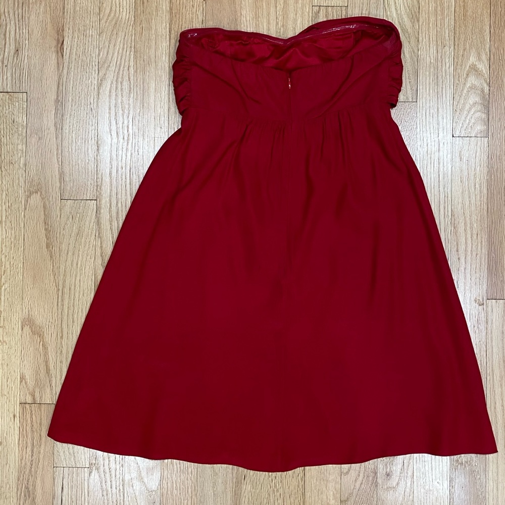 The Limited red strapless dress‎ - Picture 8 of 9